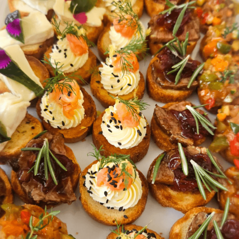 Canapé Platter | Bruce's Catering